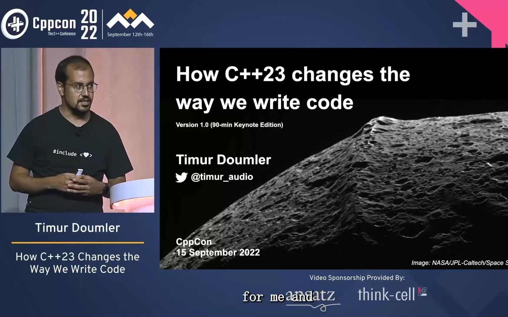 C + + 23如何改变我们编写代码的方式-Timur Doumler - 哔哩哔哩