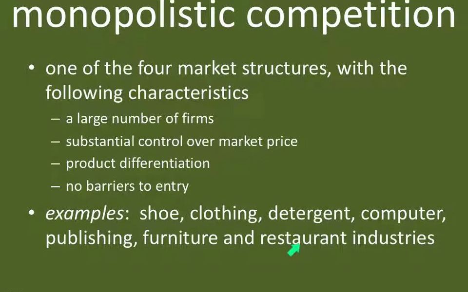 monopolistic market图片