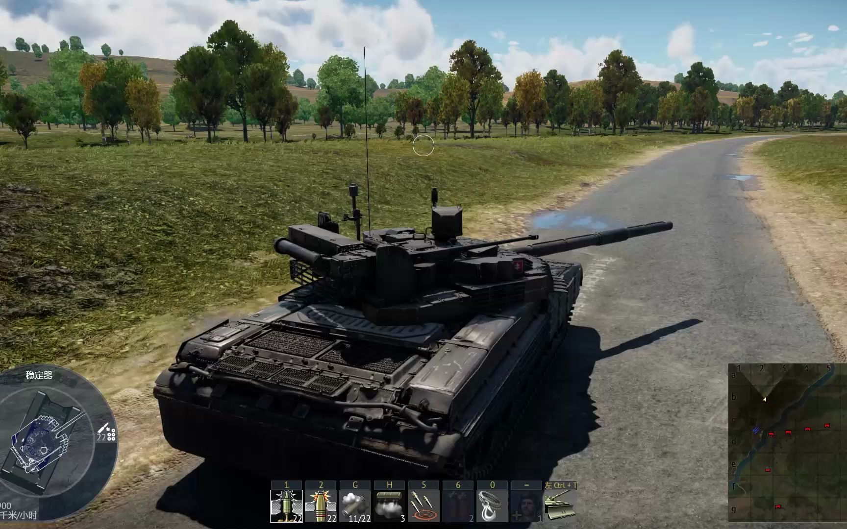 战争雷霆t72m2试驾   防护分析    加速测试