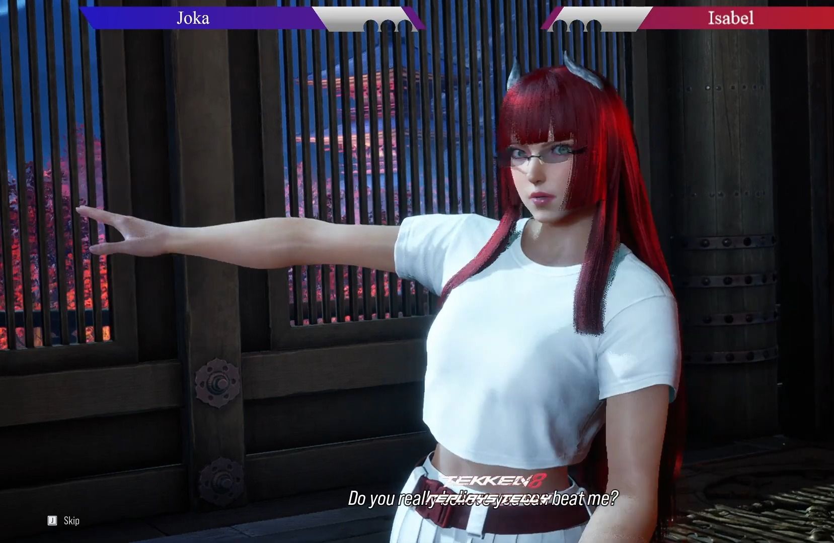 铁拳8 joka(冯威) vs isabel(莉莉)(24.06.06)