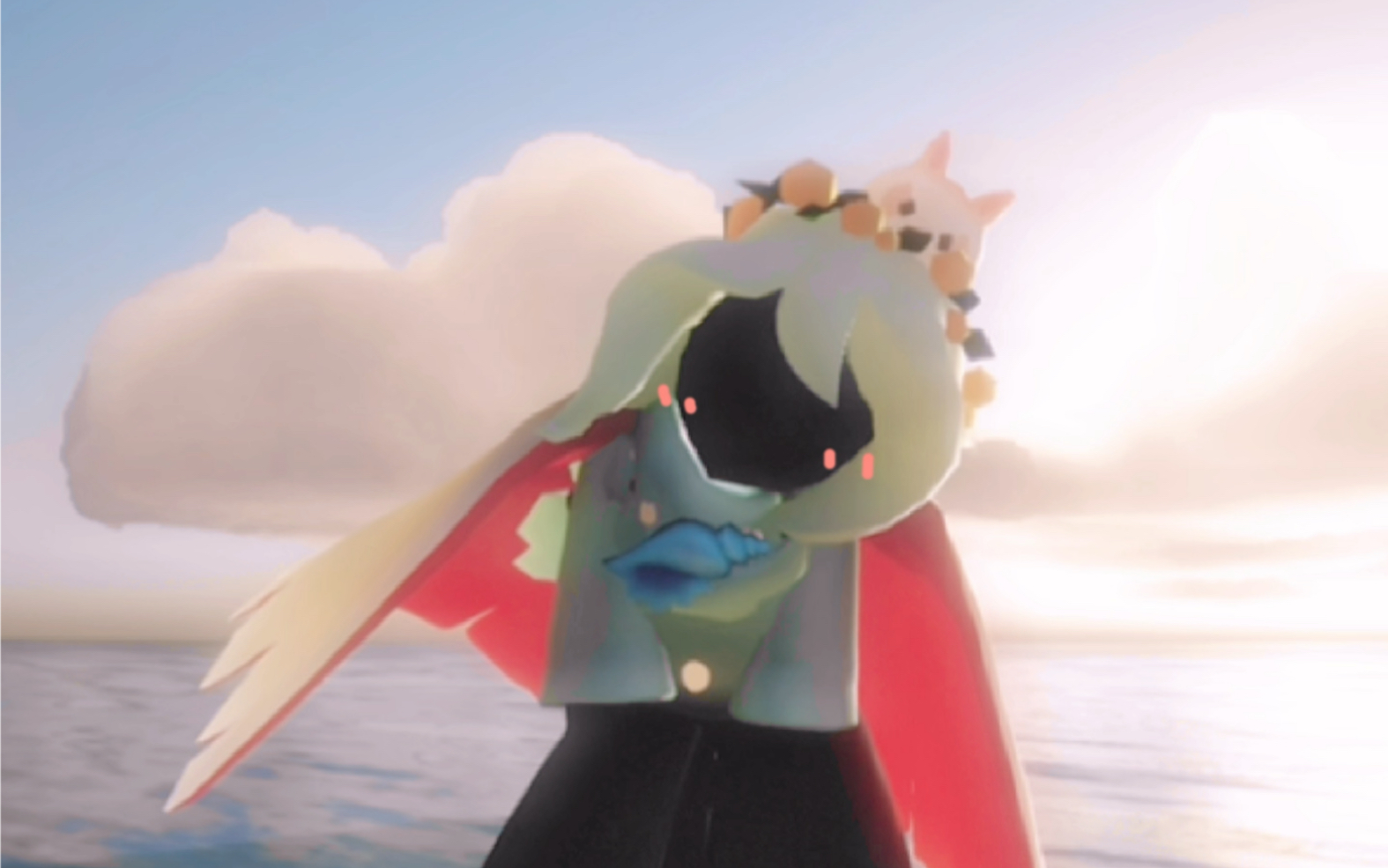 光遇花环姐姐贴贴