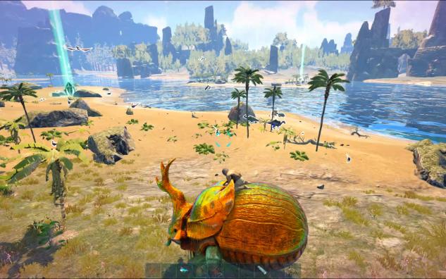 方舟灭绝野人中心岛萌新开荒攻略第一期