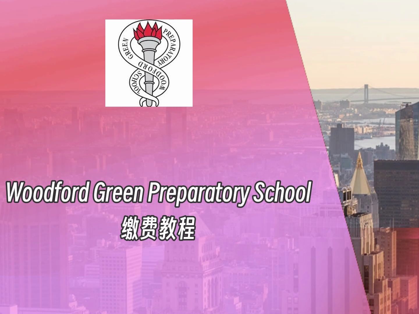 Woodford Green Preparatory Schoo中小学留学缴费教程视频tuition哔哩哔哩bilibili