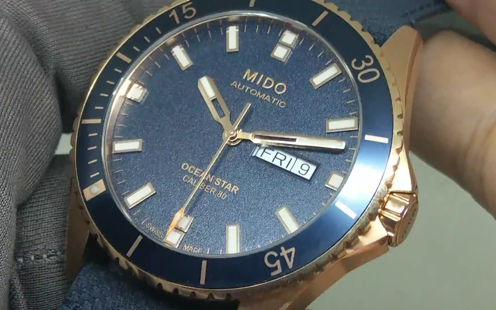 【优雅启航】MIDO 美度 Ocean Star 海洋之星领航80小时腕表哔哩哔哩bilibili