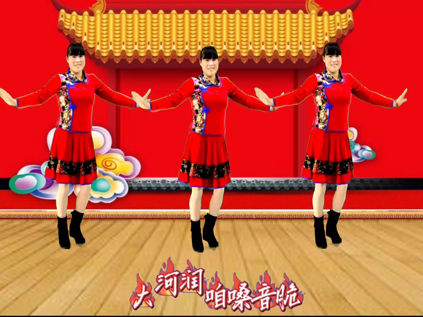 精选广场舞《中国歌最美》前人唱来后人醉动感豪迈,好听易学