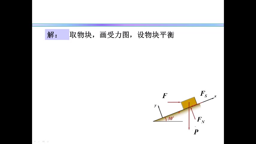 理论力学第4章摩擦哔哩哔哩bilibili