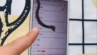 今天才知道，手机里可以养条巨蟒！朋友见了，都说吓人