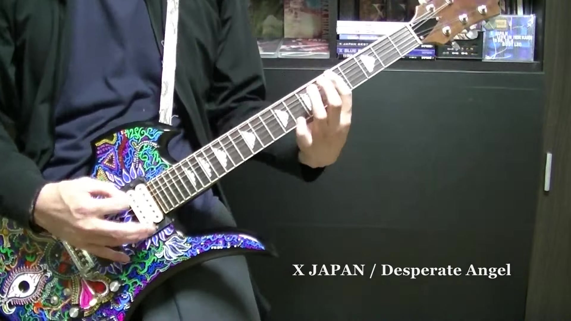 [图]【X JAPAN】Desperate Angel (LIVE ver.) ギター 『弾いてみた』 1992 guitar cover