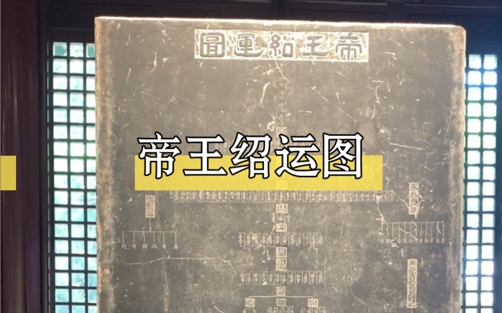 明叔趣谈之苏州文庙:【四大宋碑】|帝王绍运图碑,上自五帝下迄南宋之朝代世系.哔哩哔哩bilibili