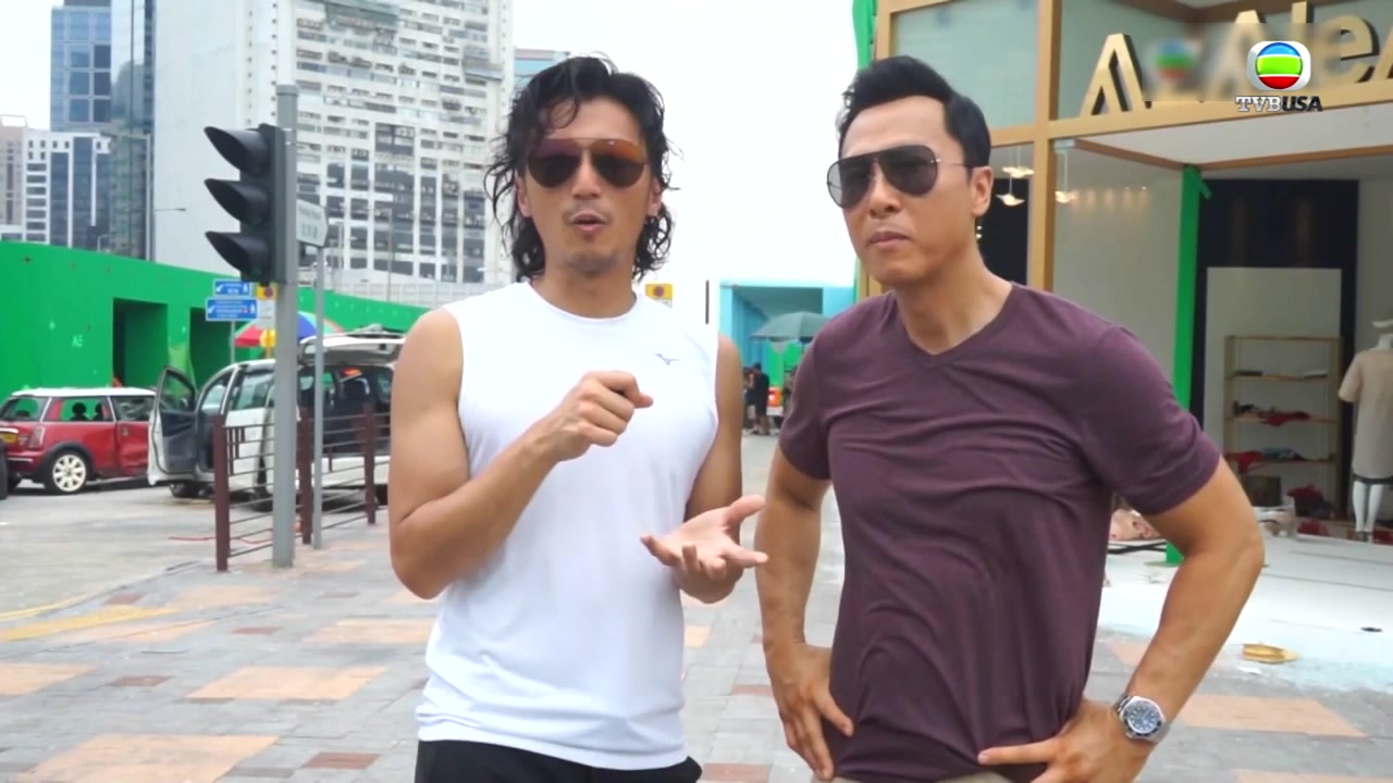 谢霆锋甄子丹再合作默契十足