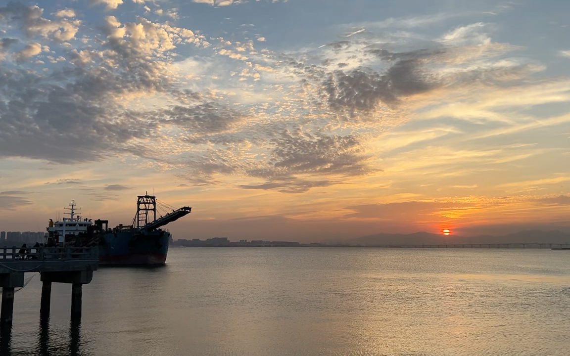 澳头 黄昏 厦门 翔安