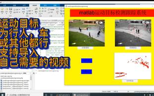 基于matlab的运动目标检测跟踪系统哔哩哔哩bilibili