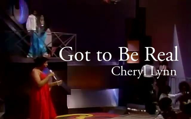 【Cheryl Lynn】Got to Be Real【各版本】_哔哩哔哩_bilibili
