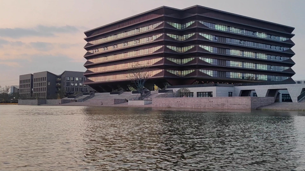 立冬的嘉兴学院新校区_哔哩哔哩_bilibili