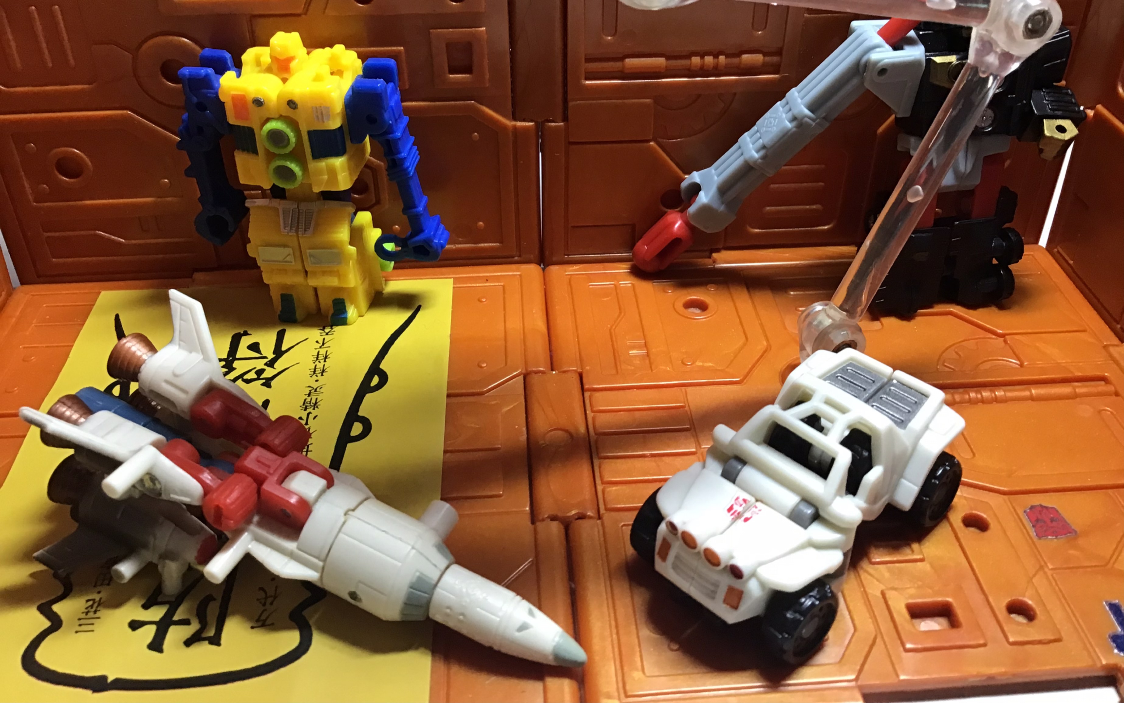 变形金刚a版/雷霆舰队迷你金刚 镇魂枪 清道夫