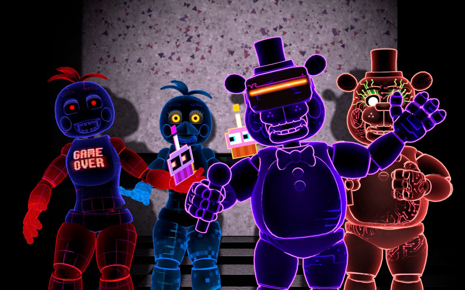 fnafar电子玩具材料更换