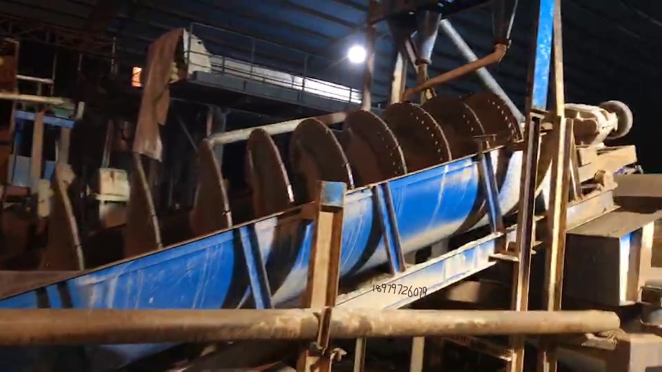 江西石城威尔国际圆滚筒洗石机洗矿视频滚筒式洗石机