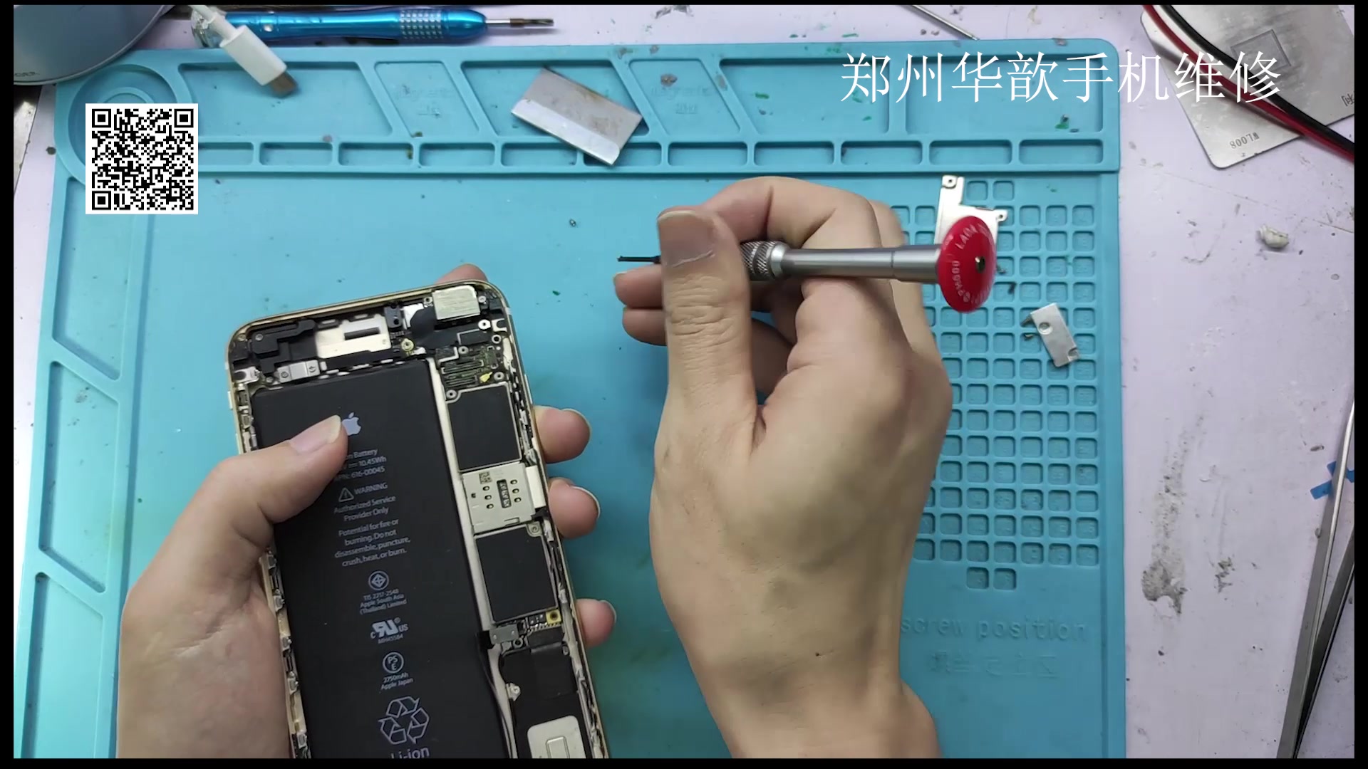 苹果iPhone6SPlus后置摄像头完整拆装教程