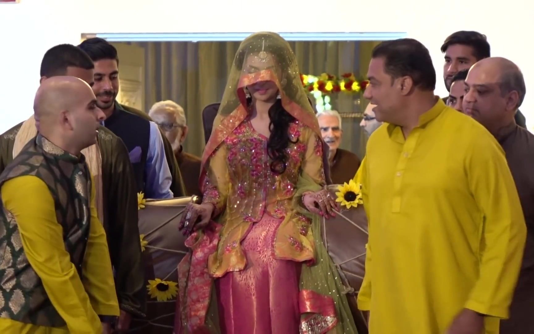 八抬大轿印度高种姓贵族女孩出嫁仪式公主驾到