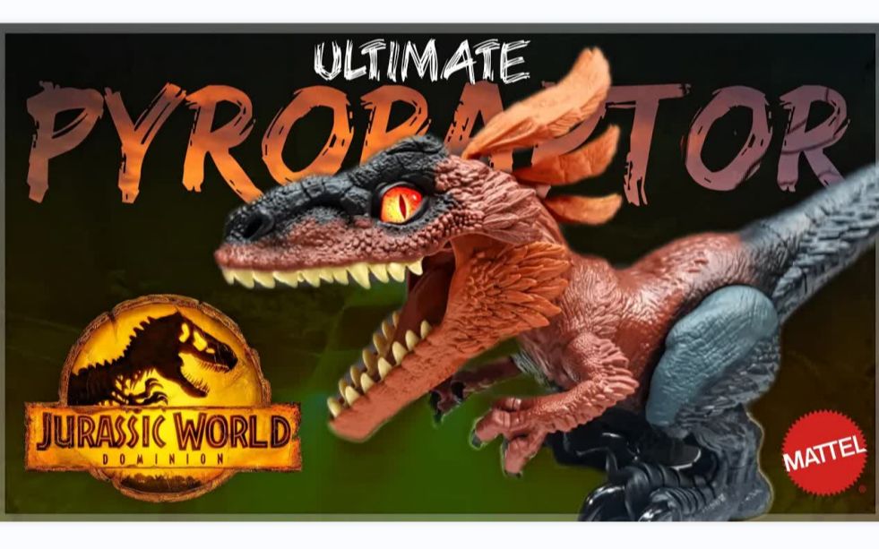 美泰mattel侏罗纪世界uncagedultimate火盗龙