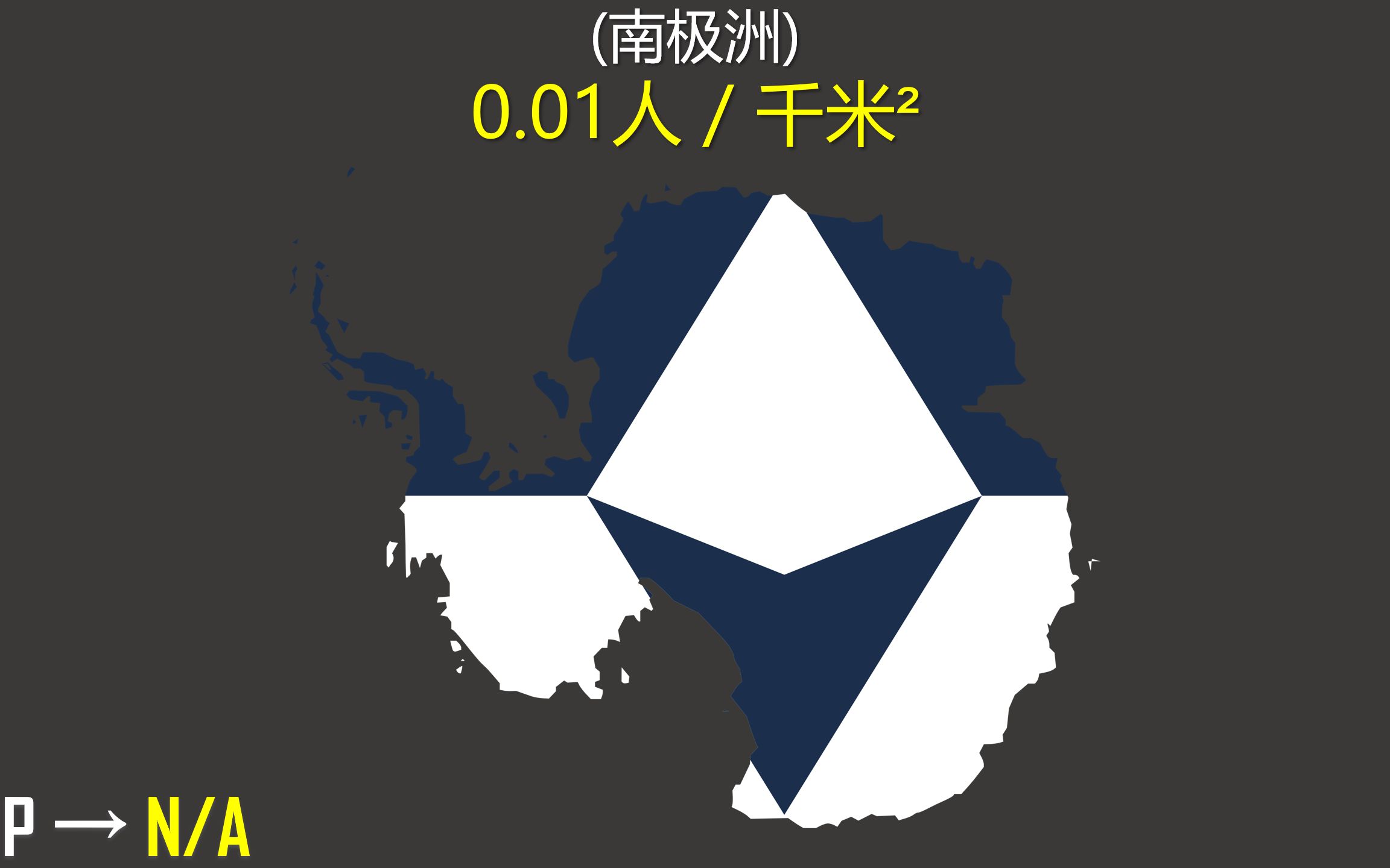 领土面积超过100万平方千米的国家 / 地区人口密度比较 (2022)哔哩哔哩bilibili