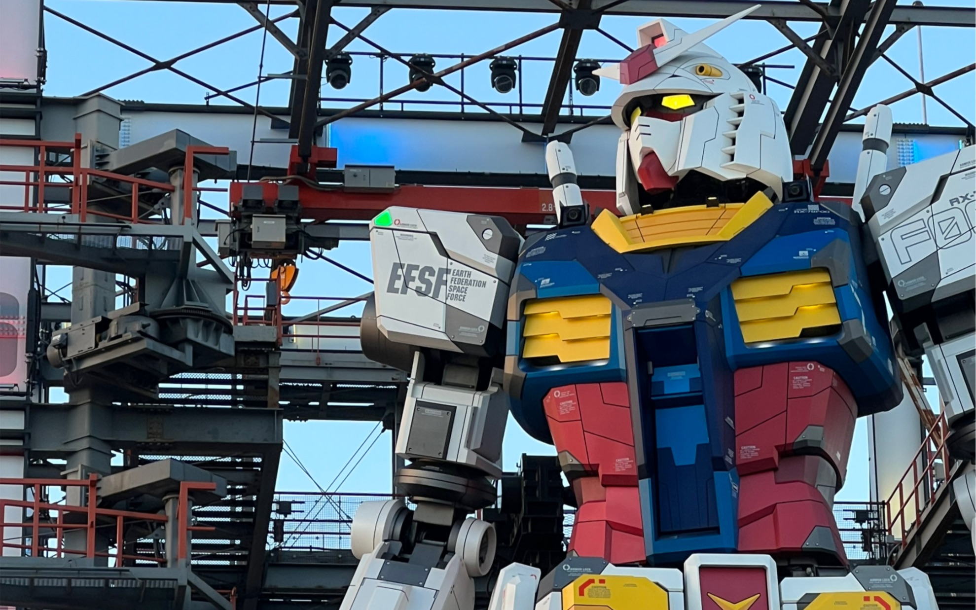 9.9 横滨高达工厂 出舱