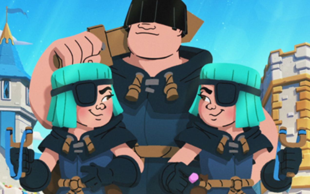 皇室战争绿林团伙练习挑战