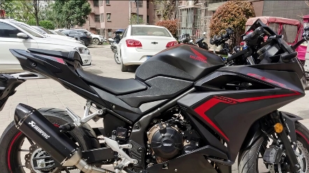 本田cb500f r x 升级改装天蝎尾段排气