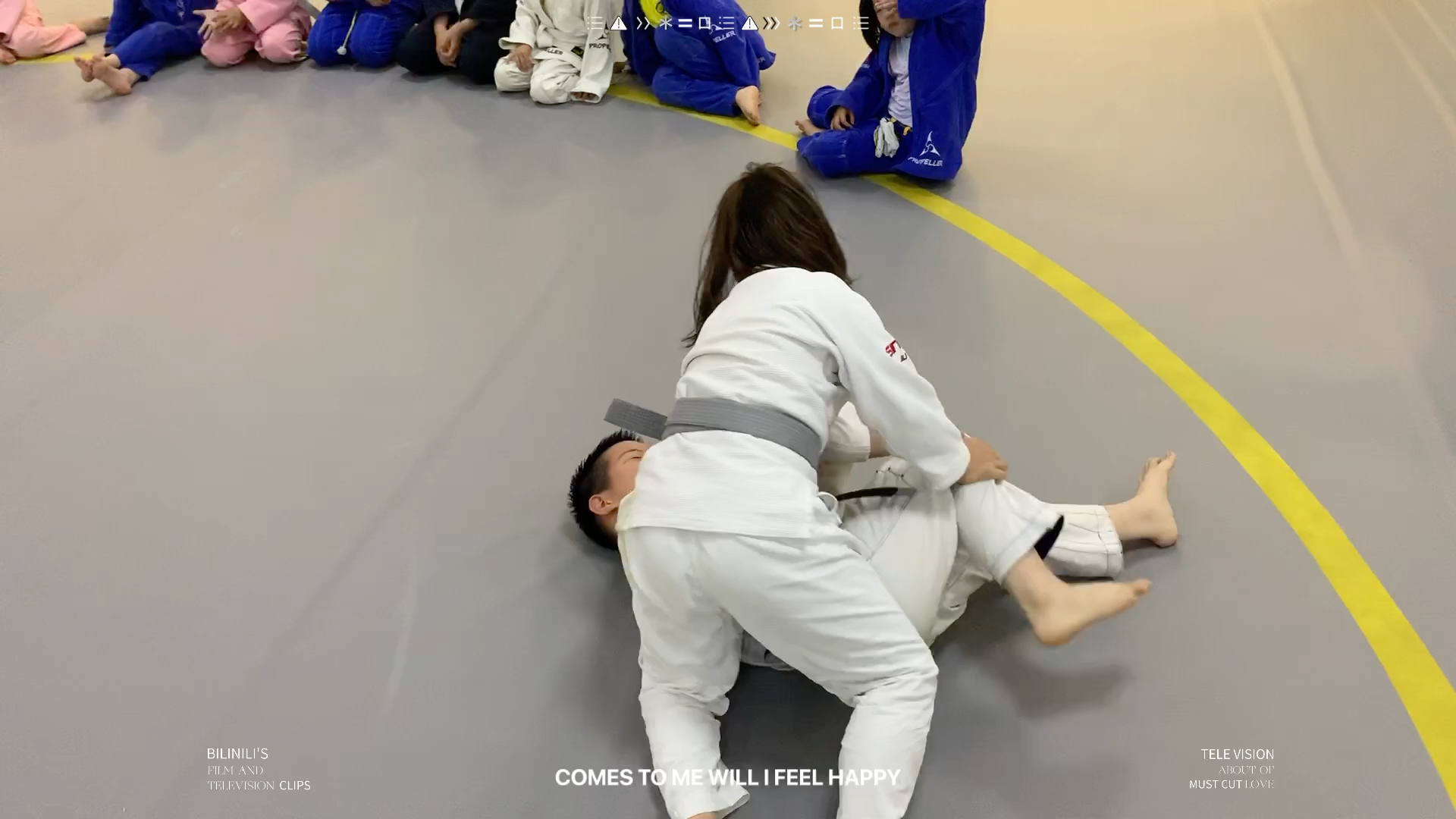 纪念第一次巴西柔术课程 被锁喉哈哈