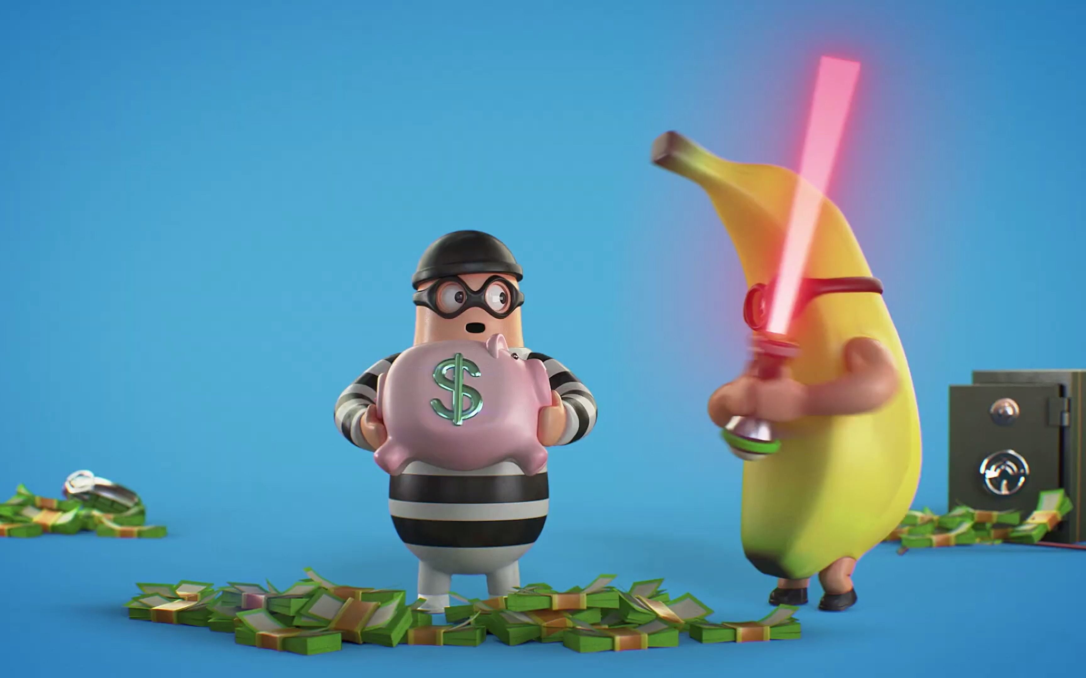 多人联机互坑欢乐群战-rubber bandits(橡胶大盗)-正式发售宣传片(xgp