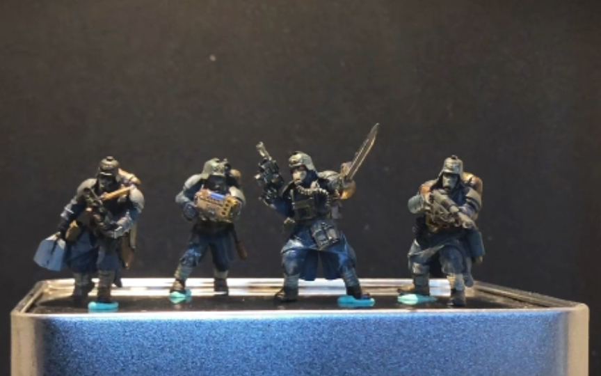 [图]“生而耻辱 死以赎罪” 克里格简涂 战锤40k 杀戮小队 kill team dkk