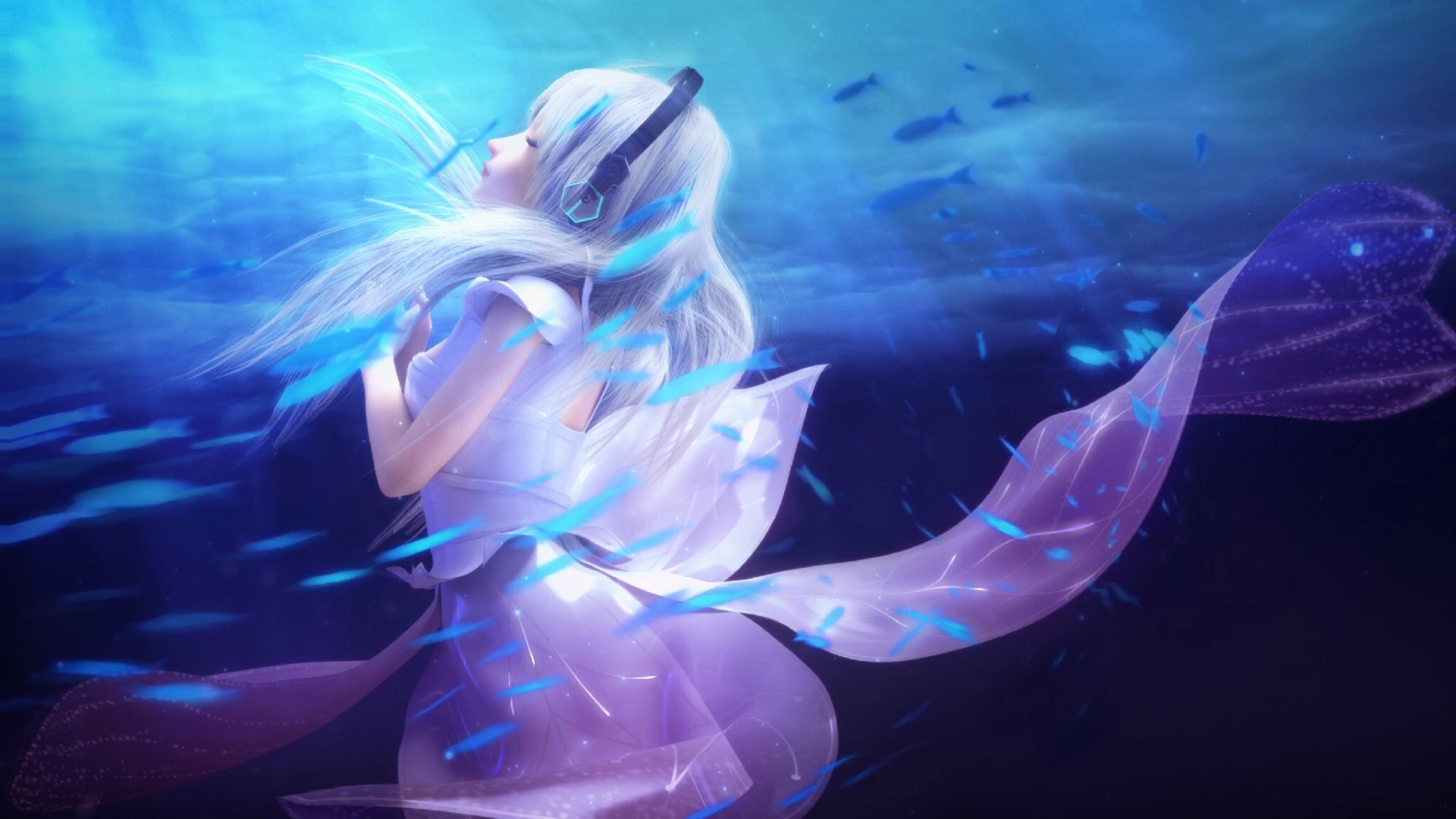 【虚拟偶像零】零酱壁纸动起来了!_哔哩哔哩_bilibili