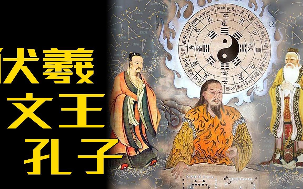 传说中易经是由伏羲,文王,孔子三圣推演而成,真的是这样吗?