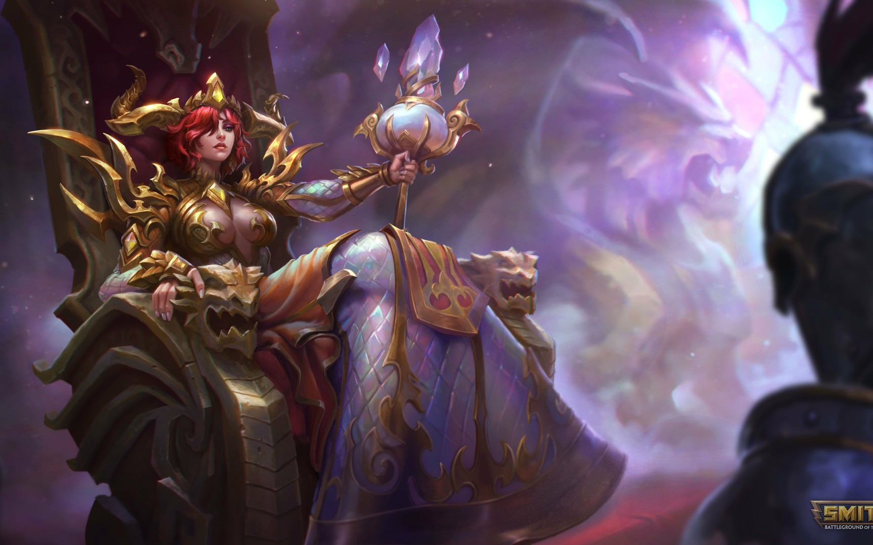 smite神之浩劫龙女祭司诺克斯皮肤演示