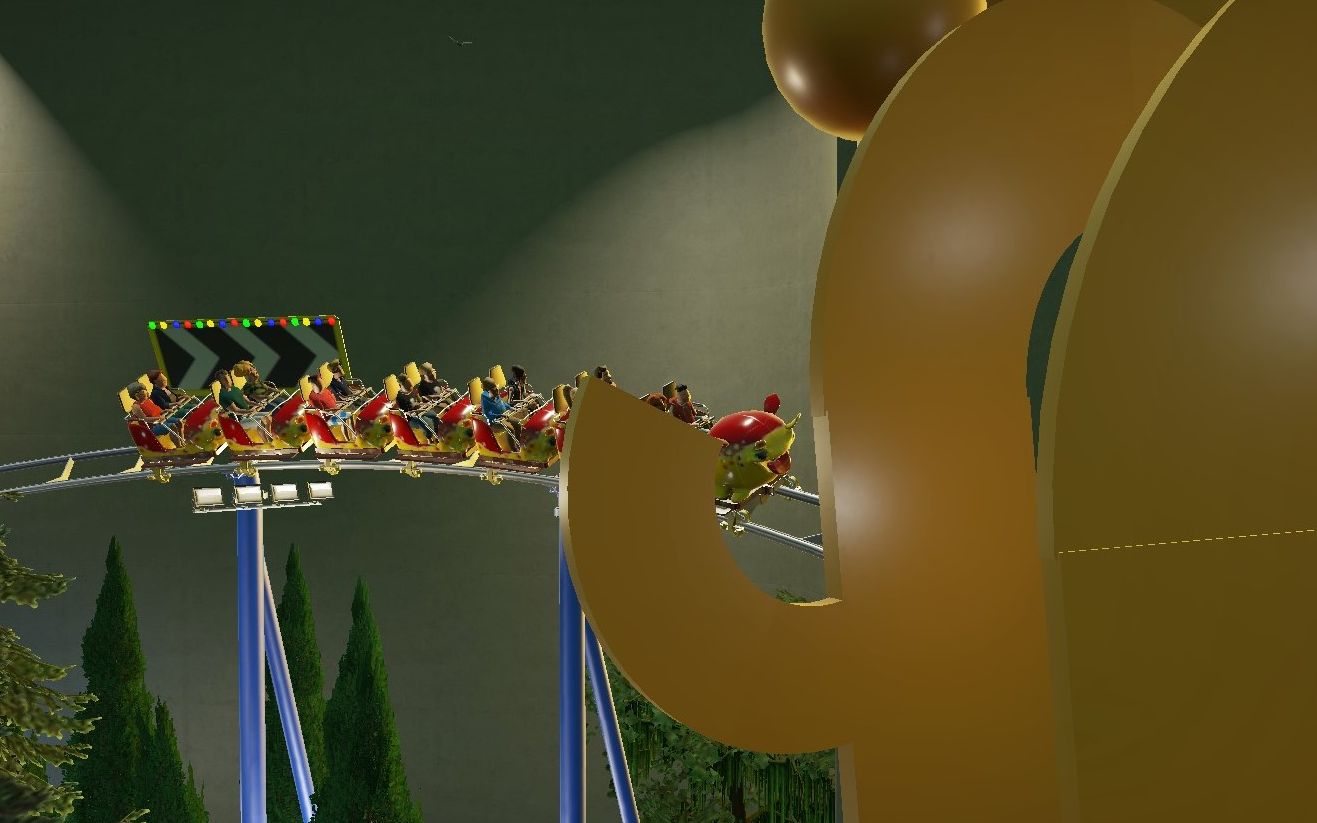 环球影城萌转过山车模拟