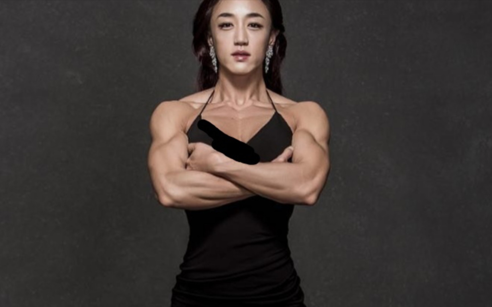 韩国金刚芭比肌肉图片