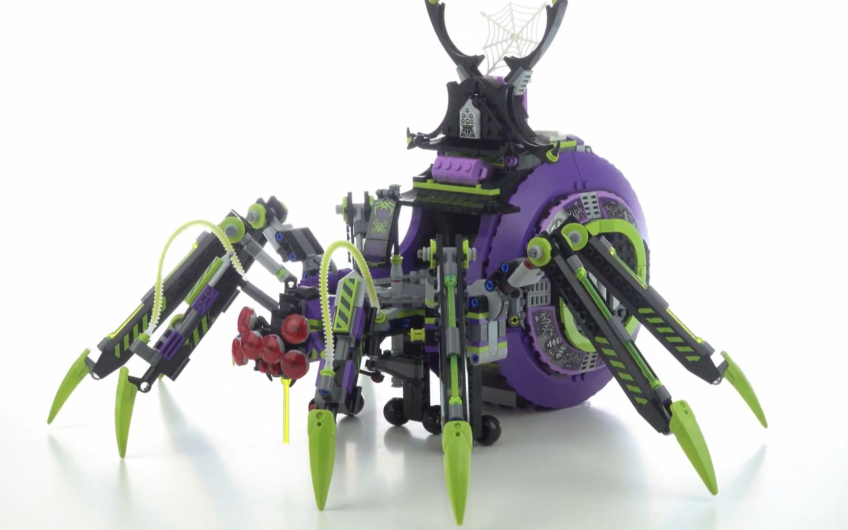 乐高lego 80022 悟空小侠系列 巨型蜘蛛移动基地 2021年版速拼评测