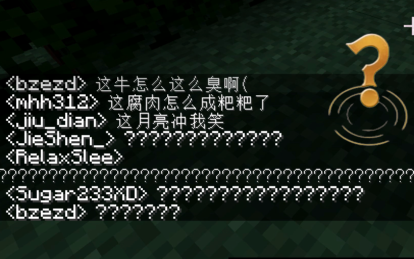 玩家:ccc!服务器材质包怎么回事?(好活!好活!)