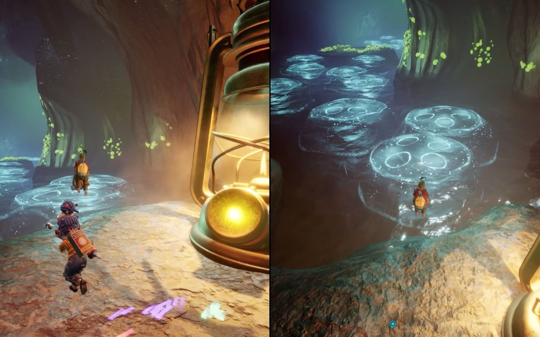 《双人成行》和女朋友玩,被这段的场景迷住了