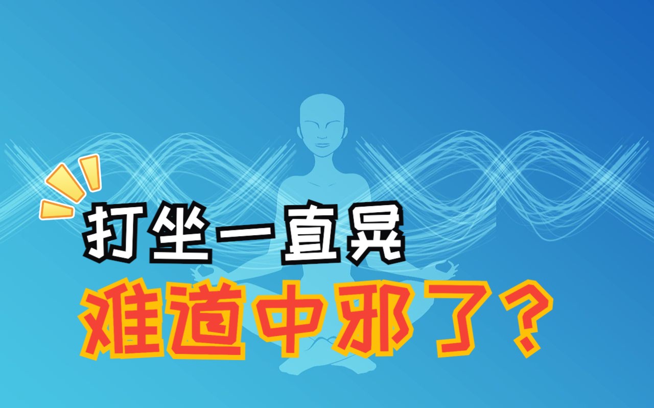 打坐时不由自主地晃动,有什么科学解释吗?哔哩哔哩bilibili