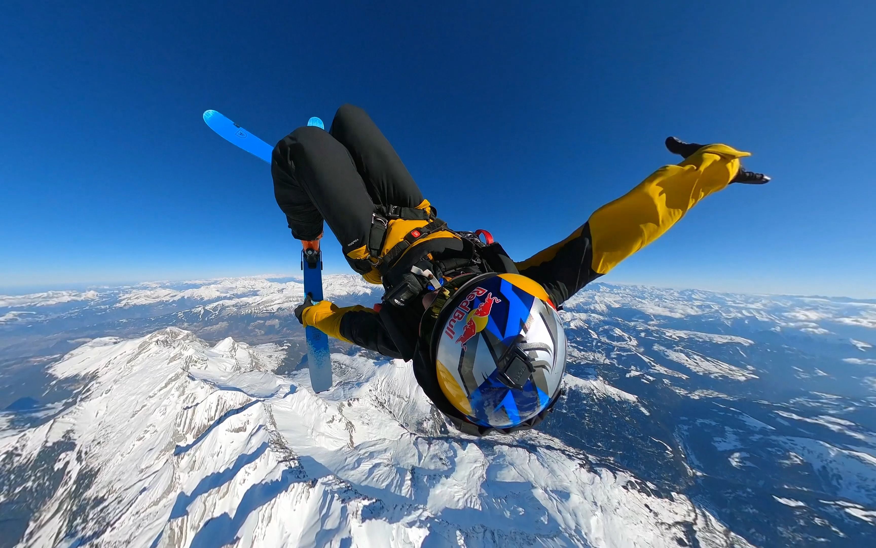 滑雪 跳伞!极限运动员fred fugen的极限新境界|gopro创作大奖