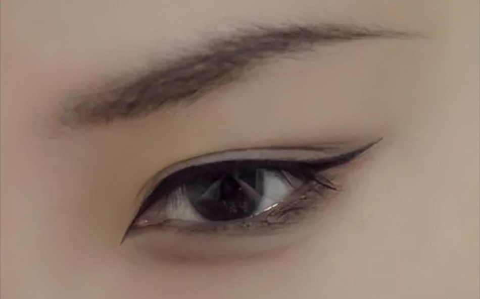 望周知真正的丹凤眼长这样眯眯眼别来碰瓷