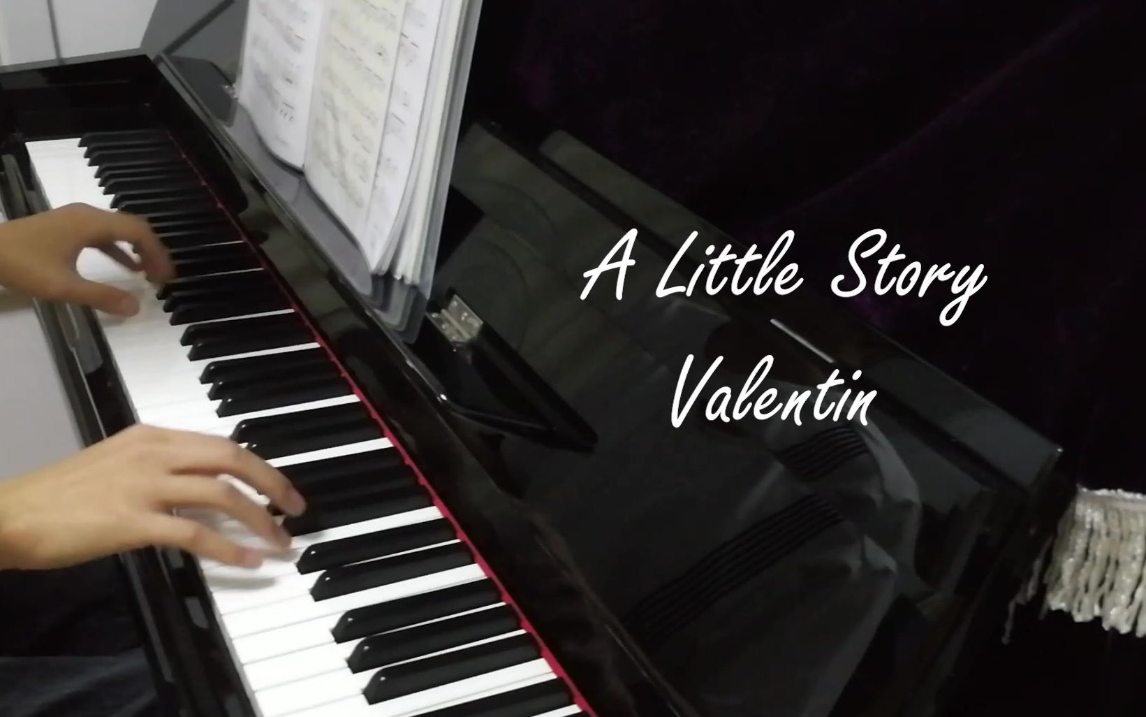 A Little Story 钢琴独奏Valentin哔哩哔哩bilibili