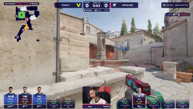 【blast2024春季决赛】【精华】vitality对virtus.pro