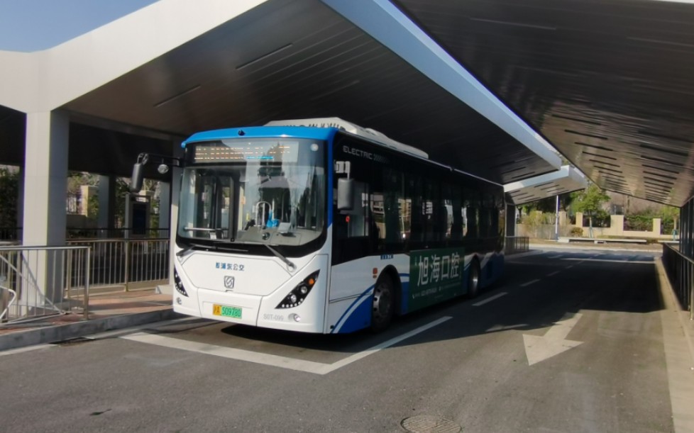 上南公交浦东100路前滩大道耀体路方向6.7倍速pov