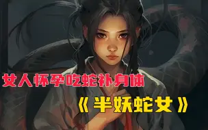 Download Video: 《半妖蛇女》男人每天抓蛇给怀孕的妻子补身体，结果产下的孩子竟是人头蛇身的怪物