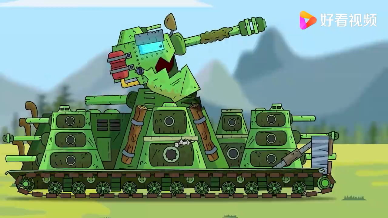 坦克世界动画:kv45vsvk44_哔哩哔哩 (゜-゜)つロ 干杯~-bilibili