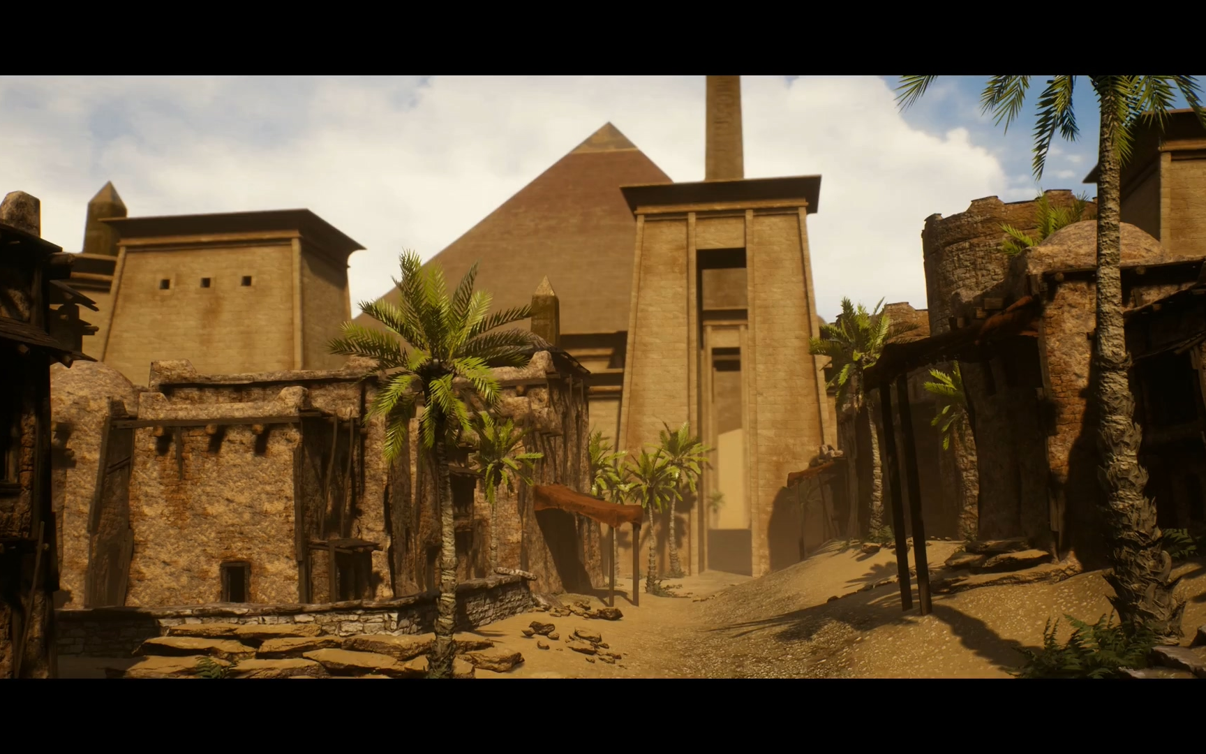 ue4地编教程 场景搭建速攻 古老的小镇 ancient desert town_哔哩哔哩