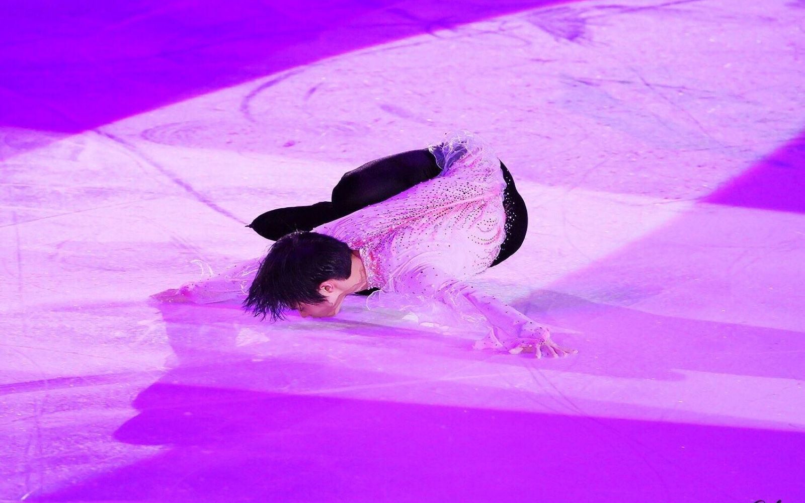 【羽生结弦】各种版本hydroblading,经典永远不会被超越