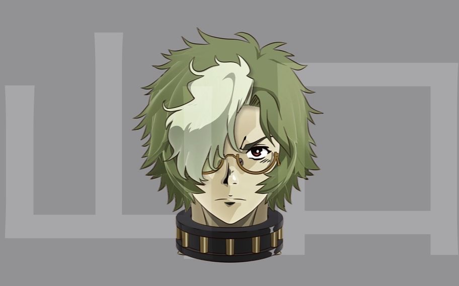 pencil 4 《甲铁城的卡巴内瑞》生驹头部试做